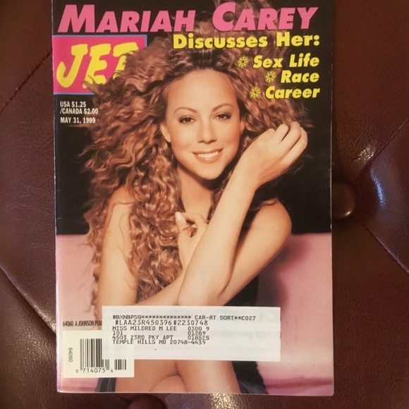 Jet Magazine Other - Vintage Mariah Carey Jet Magazine May 31,1999